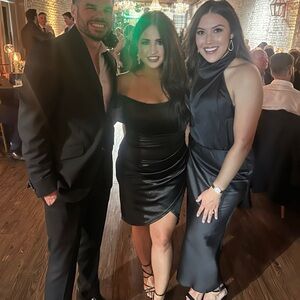 Amazon Black Cocktail Maxi Dress. Worn Once